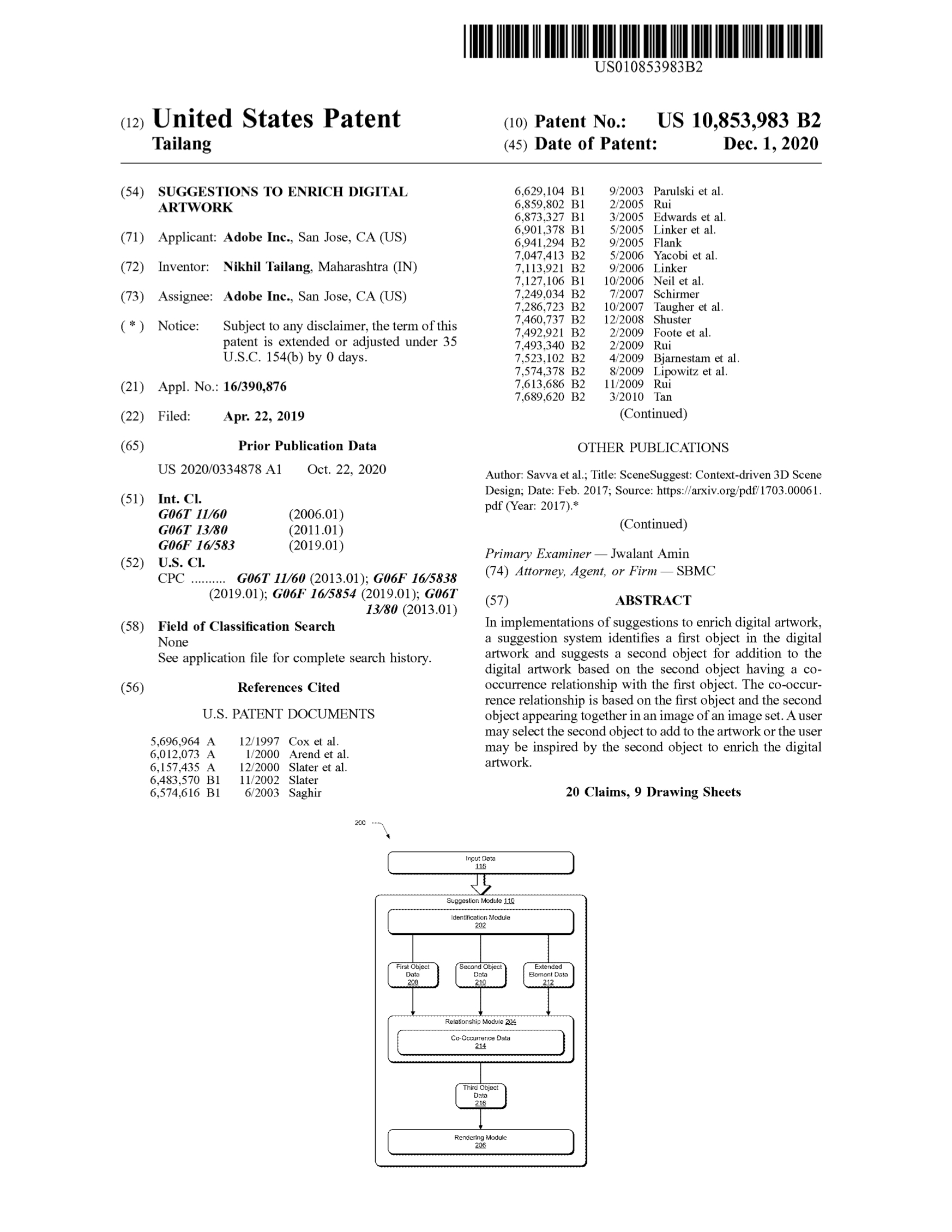 Suggestions to enrich vector artwork